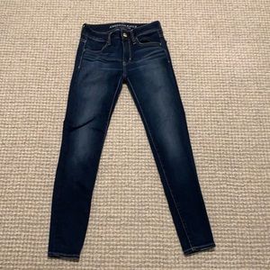 American Eagle Dark Wash Jegging